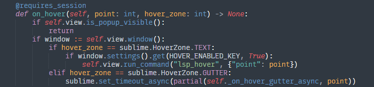 Semantic Highlighting enabled
